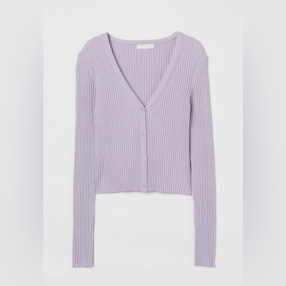 NWT H&M Ribbed Cardigan - Picture 2 of 8
